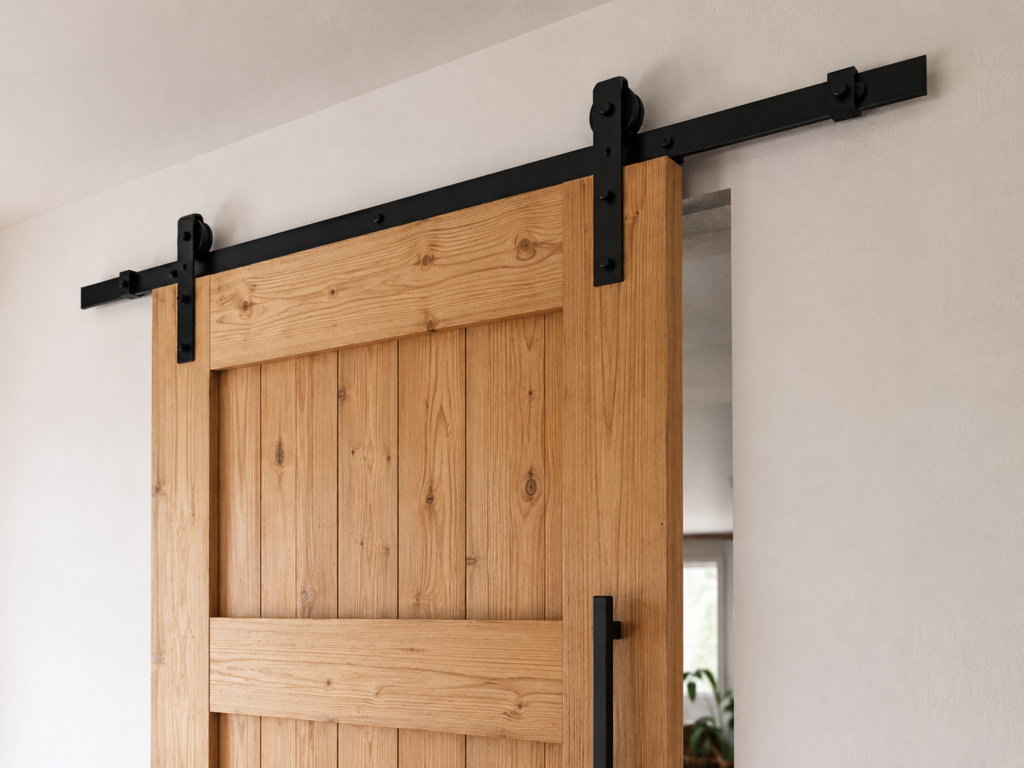 wood door for closet