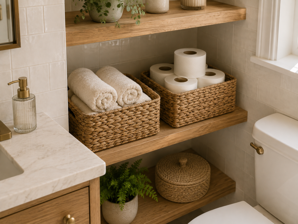 bathroom storage ideas for small bathrooms