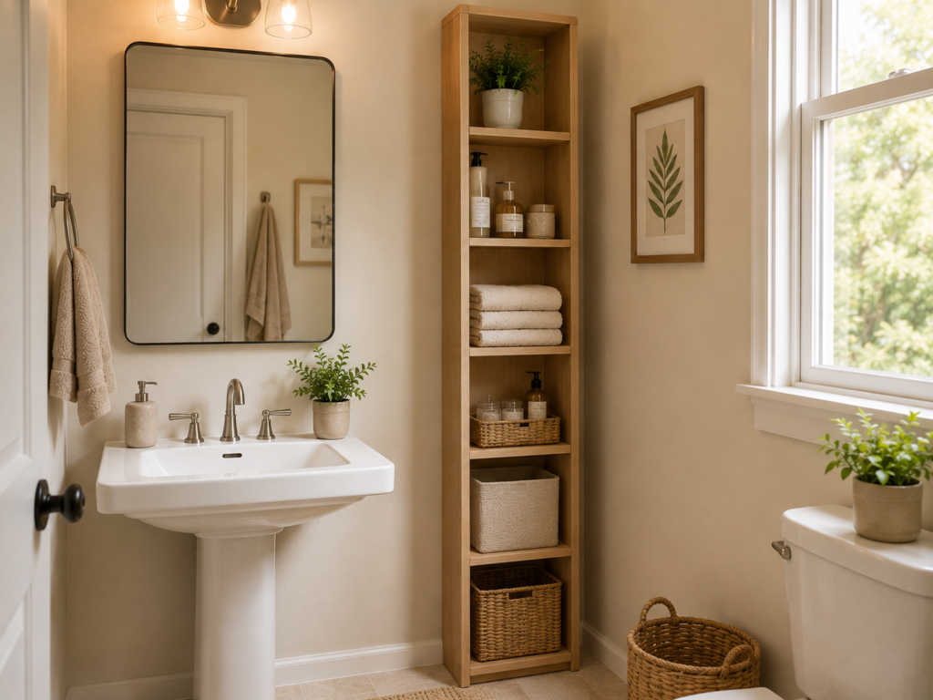 bathroom storage ideas for small bathrooms