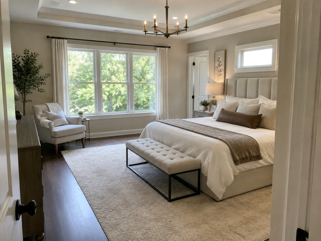 Average Master Bedroom Size