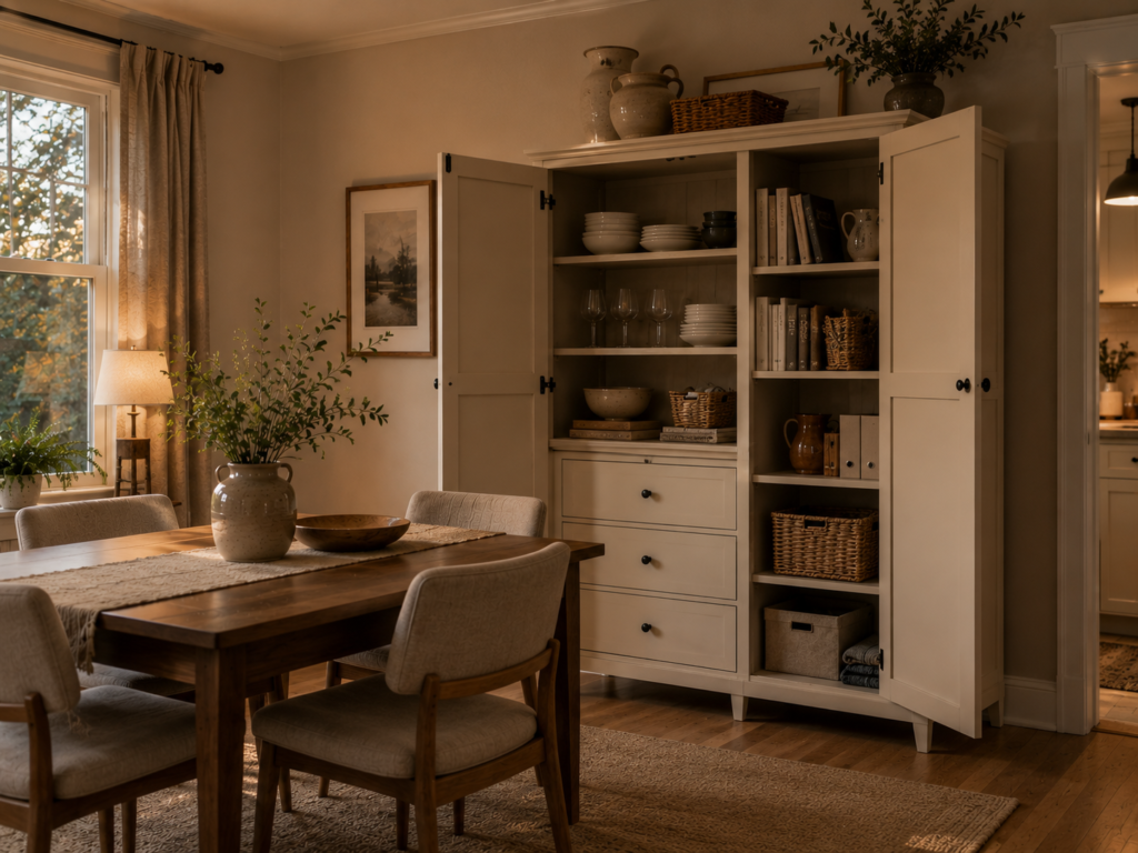 dining room storage cabinets