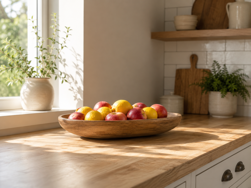 decorate kitchen countertop