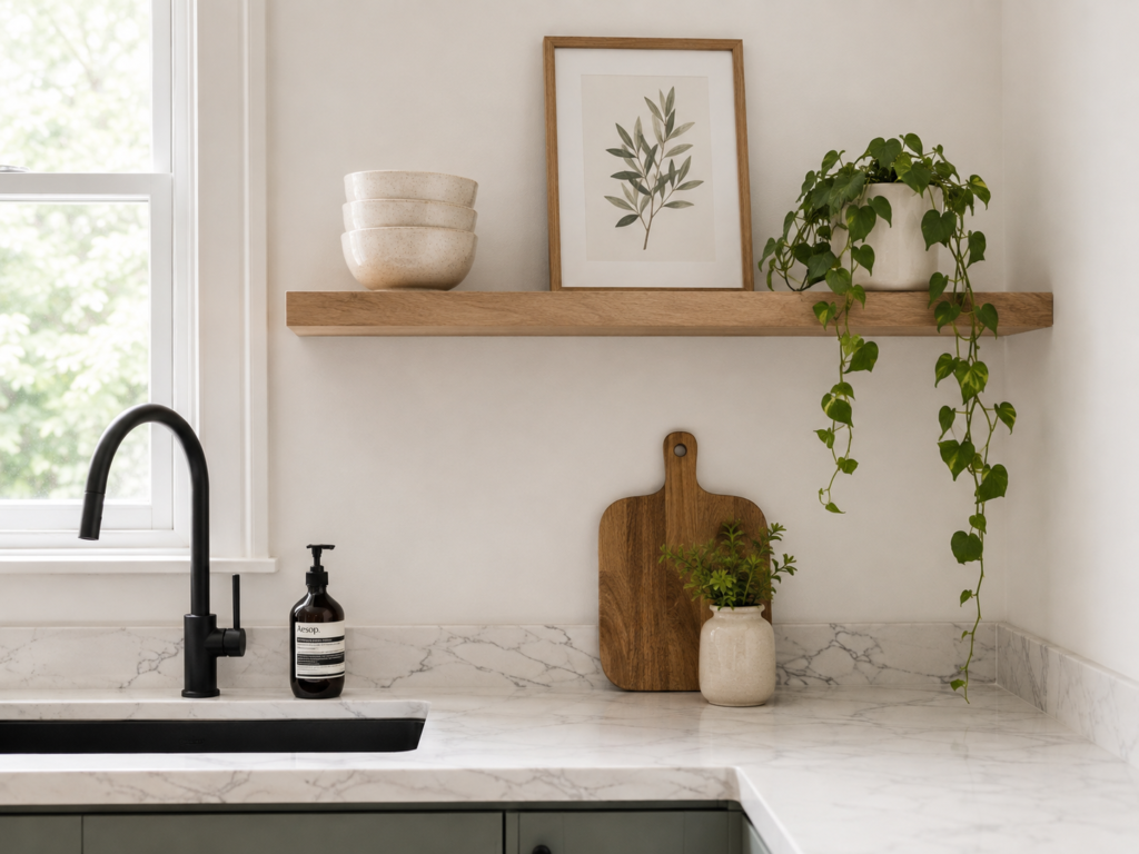 decorate kitchen countertop