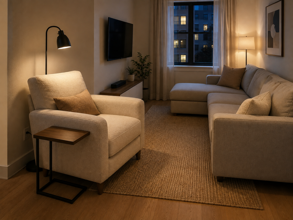 accent chairs for small spaces