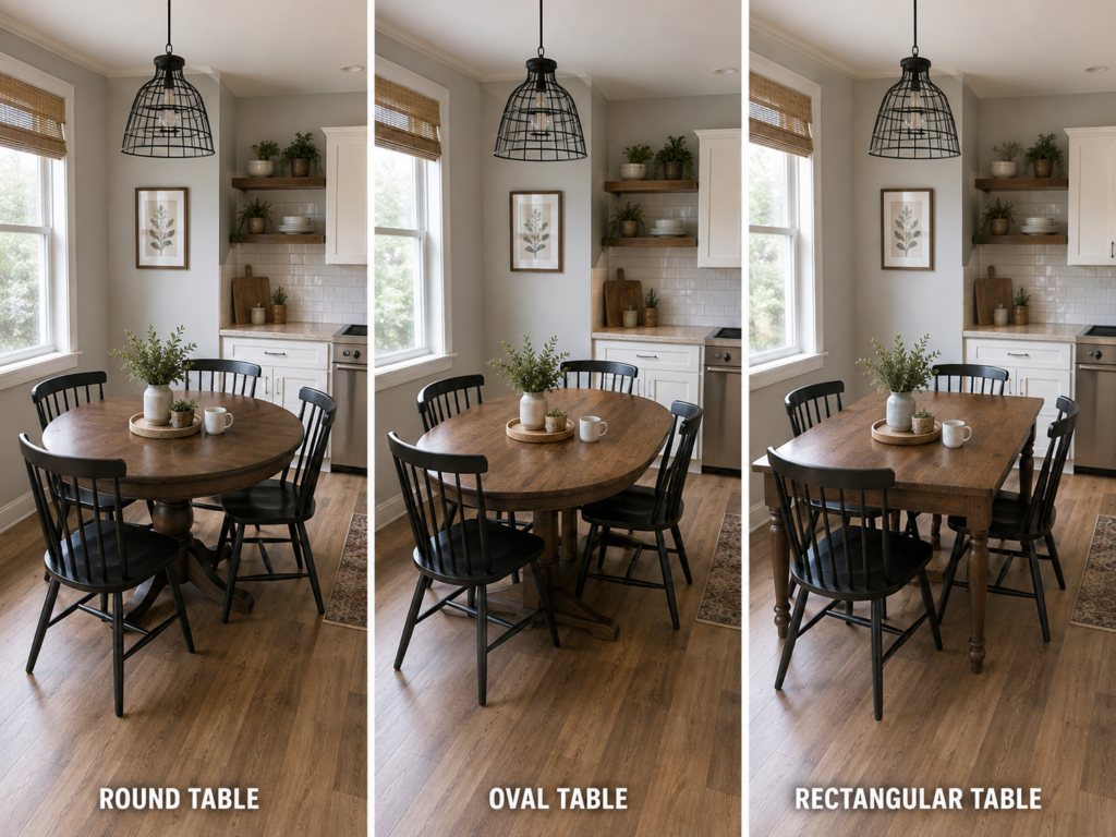 how to choose the right kitchen table for your family​