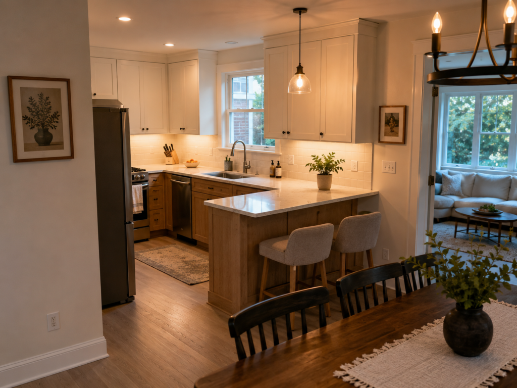 small kitchen design layout ideas