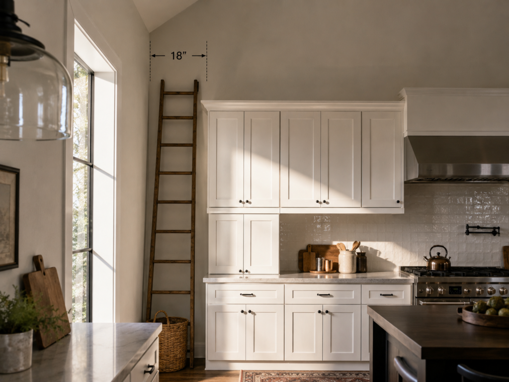 decorating ideas for above kitchen cabinets