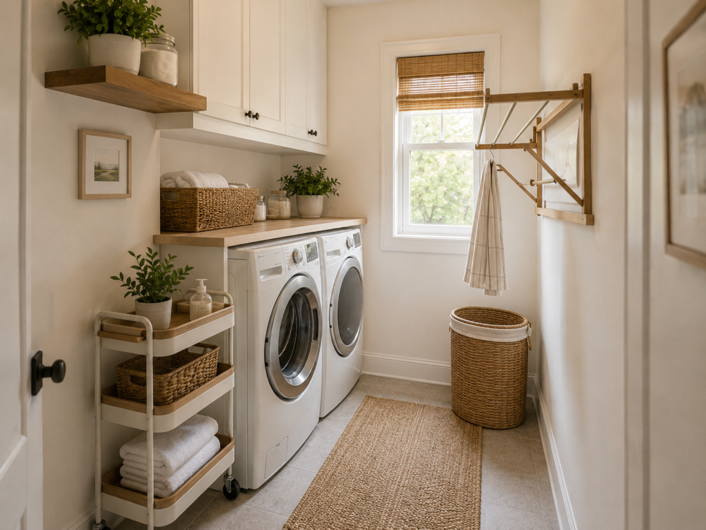 small laundry room design 