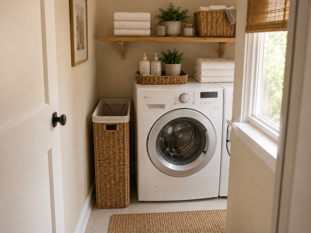 small laundry room design 
