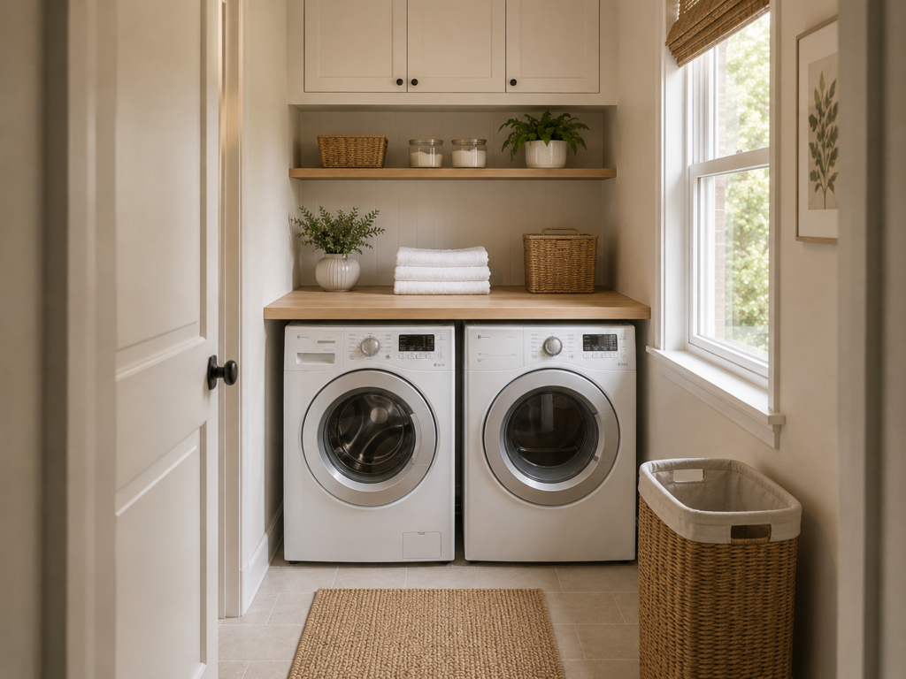 small laundry room design 