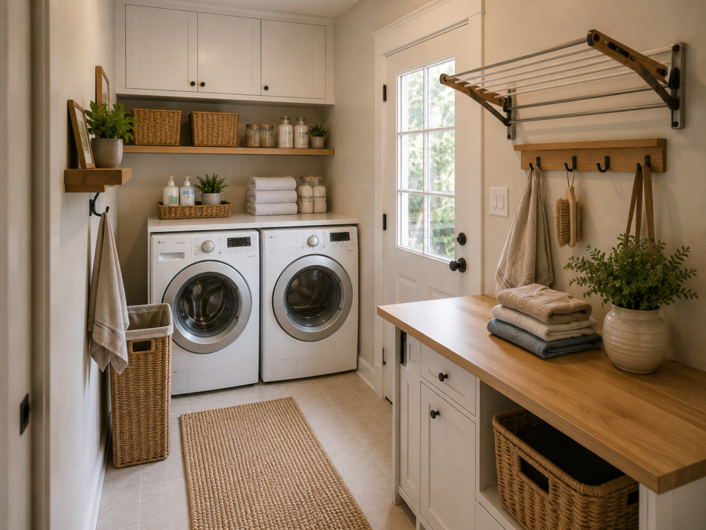 small laundry room design 