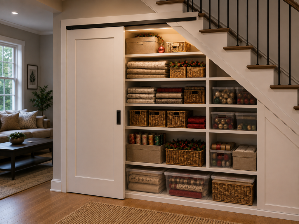 under stairs closet ideas