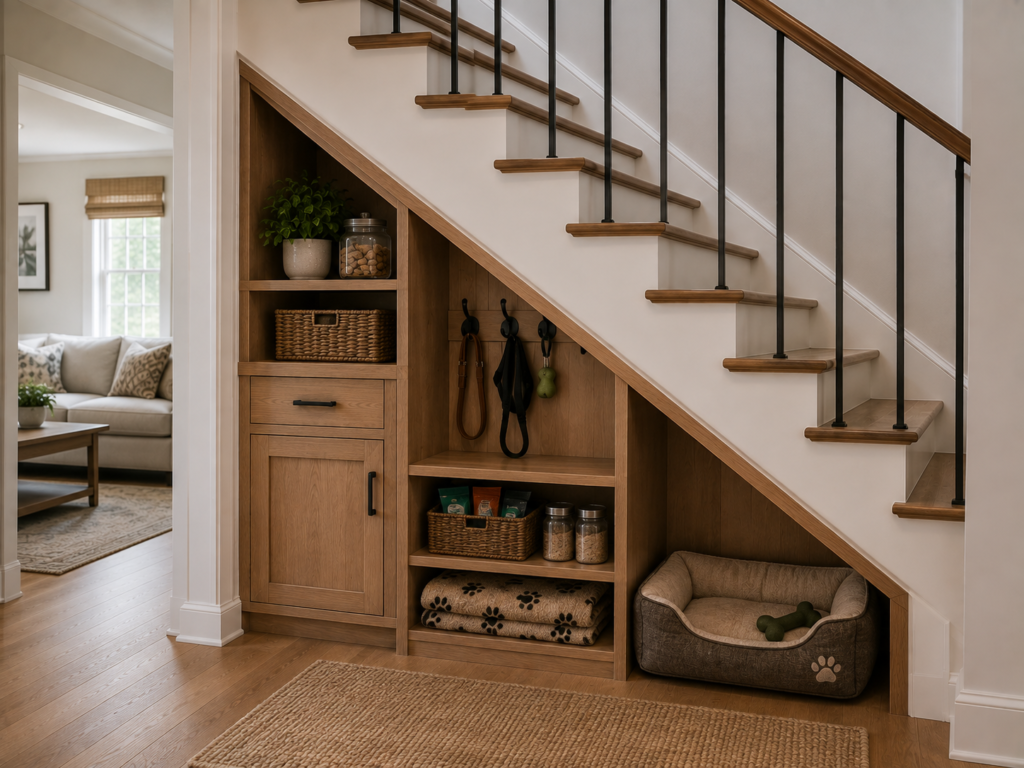 under stairs closet ideas