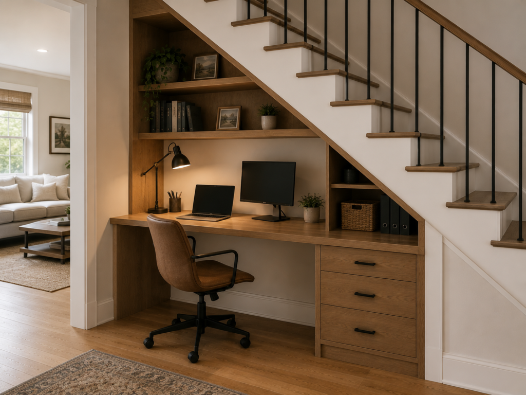 under stairs closet ideas