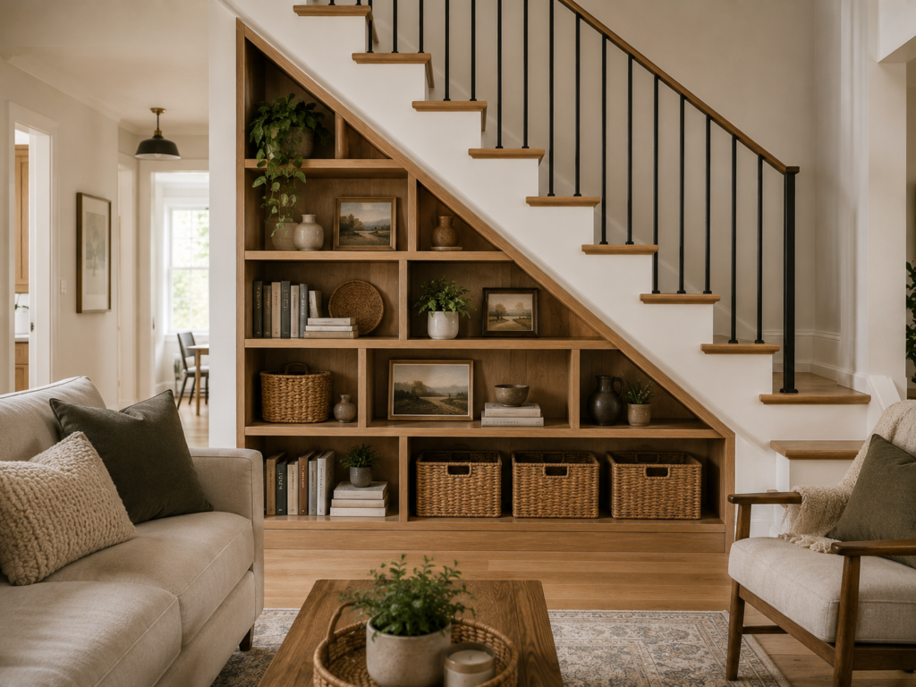 under stairs closet ideas