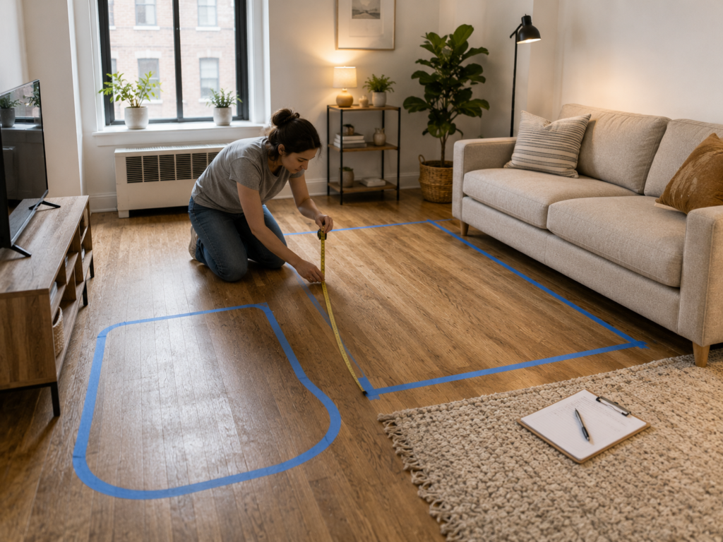 how to furnish a small apartment