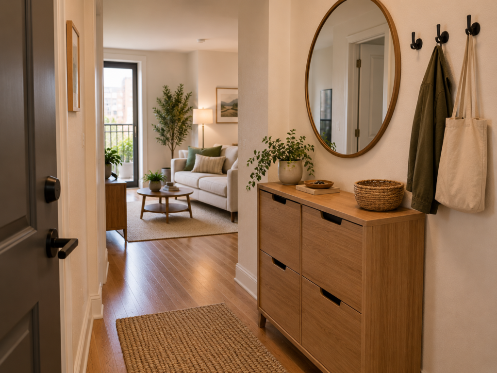 how to furnish a small apartment