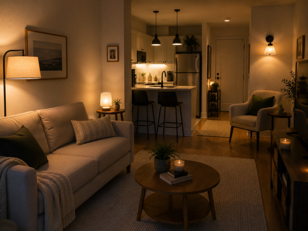 how to furnish a small apartment