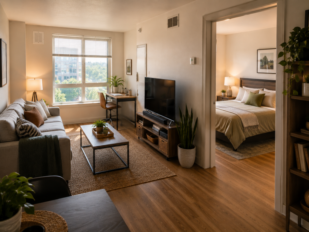 studio vs 1 bedroom 