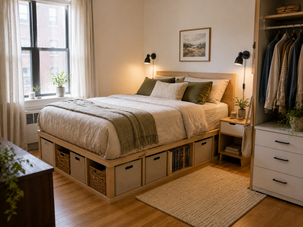 how to furnish a small apartment