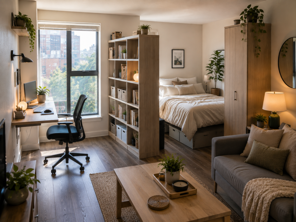 studio vs 1 bedroom 