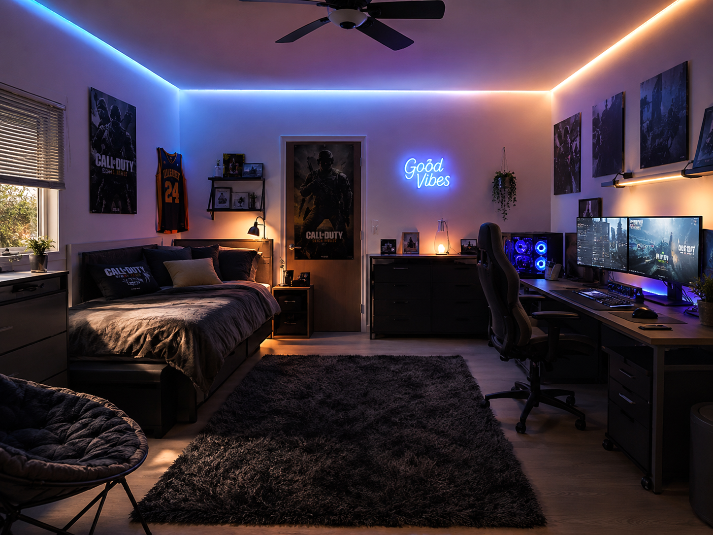 Dorm Room Decor for Guys Ideas